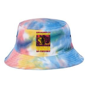 Faithful To The Cheese Japanese Horror Rat Tie Dye Newport Bucket Hat