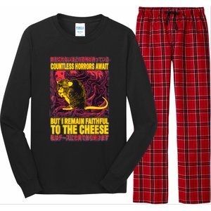 Faithful To The Cheese Japanese Horror Rat Long Sleeve Pajama Set