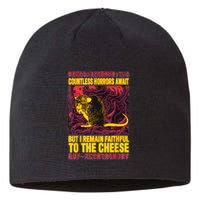 Faithful To The Cheese Japanese Horror Rat Sustainable Beanie