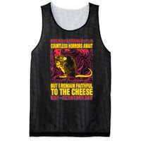 Faithful To The Cheese Japanese Horror Rat Mesh Reversible Basketball Jersey Tank