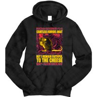 Faithful To The Cheese Japanese Horror Rat Tie Dye Hoodie