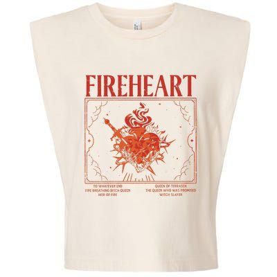 Fireheart Terrasen Throne Of Glass Merchandise Garment-Dyed Women's Muscle Tee