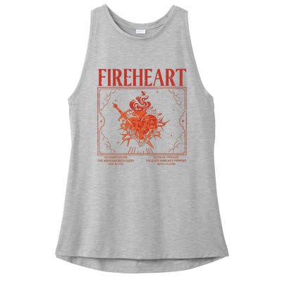 Fireheart Terrasen Throne Of Glass Merchandise Ladies PosiCharge Tri-Blend Wicking Tank