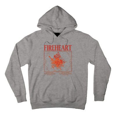 Fireheart Terrasen Throne Of Glass Merchandise Tall Hoodie