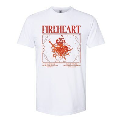 Fireheart Terrasen Throne Of Glass Merchandise Softstyle CVC T-Shirt