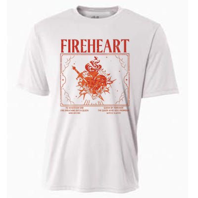 Fireheart Terrasen Throne Of Glass Merchandise Cooling Performance Crew T-Shirt