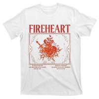 Fireheart Terrasen Throne Of Glass Merchandise T-Shirt