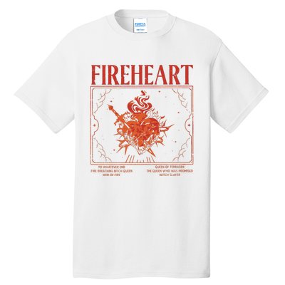 Fireheart Terrasen Throne Of Glass Merchandise Tall T-Shirt