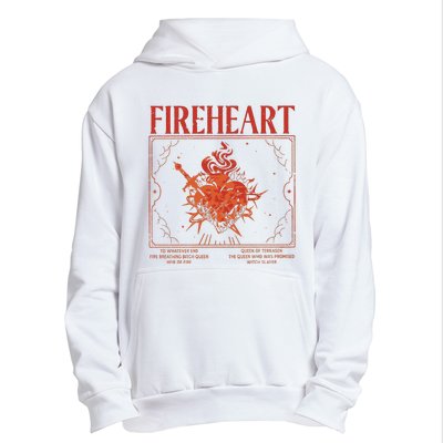 Fireheart Terrasen Throne Of Glass Merchandise Urban Pullover Hoodie