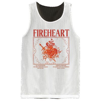 Fireheart Terrasen Throne Of Glass Merchandise Mesh Reversible Basketball Jersey Tank