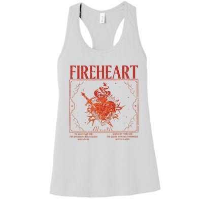 Fireheart Terrasen Throne Of Glass Merchandise Women's Racerback Tank