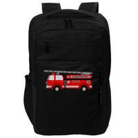 Fire Truck Trucker trailer Ladder Impact Tech Backpack