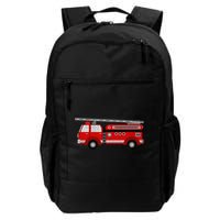 Fire Truck Trucker trailer Ladder Daily Commute Backpack