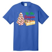 Funny Tis The Season Christmas Tree Cakes Debbie Xmas Gifts Tall T-Shirt