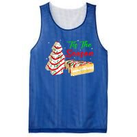 Funny Tis The Season Christmas Tree Cakes Debbie Xmas Gifts Mesh Reversible Basketball Jersey Tank