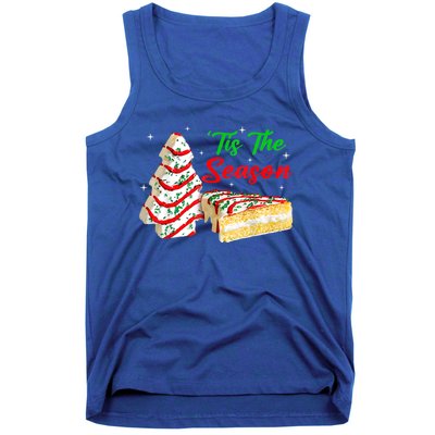 Funny Tis The Season Christmas Tree Cakes Debbie Xmas Gifts Tank Top