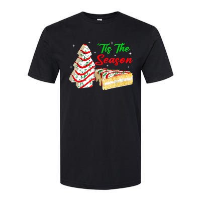 Funny Tis The Season Christmas Tree Cakes Debbie Xmas Gifts Softstyle CVC T-Shirt