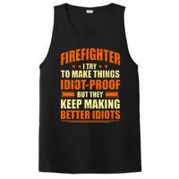 Firefighter Try to Make Things IdiotProof Fireman Coworker PosiCharge Competitor Tank