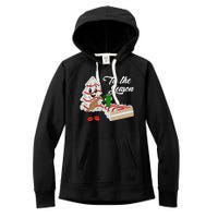 Funny Tis The Season Christmas Tree Cakes Debbie Xmas Gifts Women's Fleece Hoodie