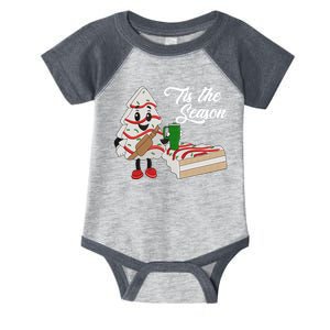 Funny Tis The Season Christmas Tree Cakes Debbie Xmas Gifts Infant Baby Jersey Bodysuit