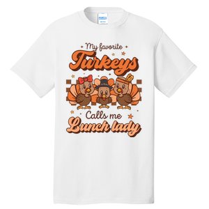 Funny Thanksgiving Turkey Apron Tall T-Shirt