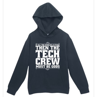 Funny Theater Tech Crew Stage Crew Urban Pullover Hoodie