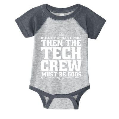 Funny Theater Tech Crew Stage Crew Infant Baby Jersey Bodysuit