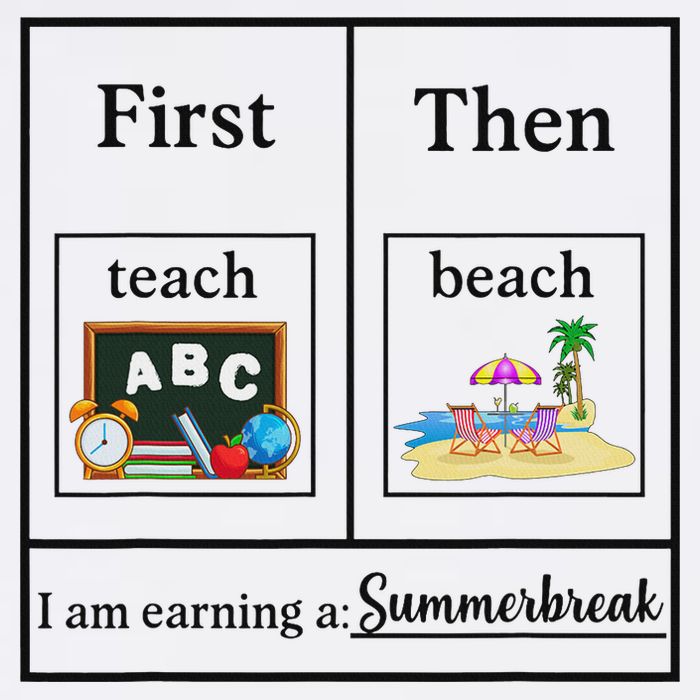 First Teach Then Beach First Teach Them Beach Teacher Baby Bodysuit