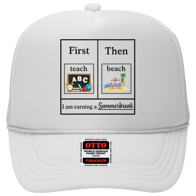 First Teach Then Beach First Teach Them Beach Teacher Trucker Hat