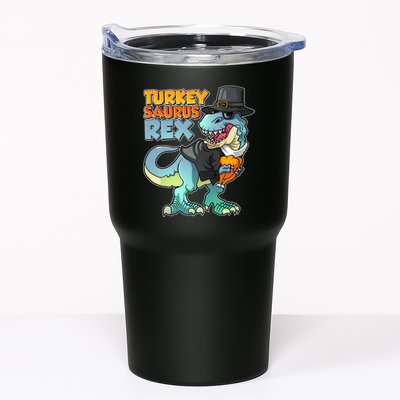 Funny Thanksgiving Turkey Saurus Rex Tumbler
