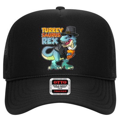 Funny Thanksgiving Turkey Saurus Rex Trucker Hat