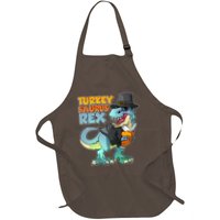 Funny Thanksgiving Turkey Saurus Rex Apron