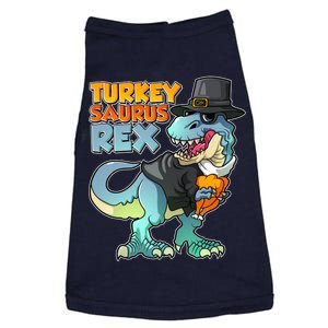 Funny Thanksgiving Turkey Saurus Rex Doggie Tank