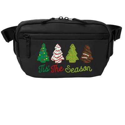 Funny Tis The Season Christmas Tree Cakes Debbie Xmas Gifts Crossbody Pack