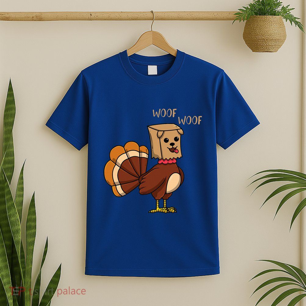 Funny Thanksgiving Turkey Dog T-Shirt