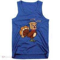 Funny Thanksgiving Turkey Dog Tank Top