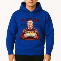 Funny Trump Thanksgiving IM Just Here For The Deviled Eggs Hoodie