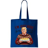 Funny Trump Thanksgiving IM Just Here For The Deviled Eggs Bag