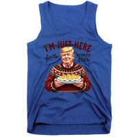 Funny Trump Thanksgiving IM Just Here For The Deviled Eggs Tank Top