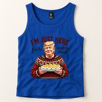 Funny Trump Thanksgiving IM Just Here For The Deviled Eggs Tank Top