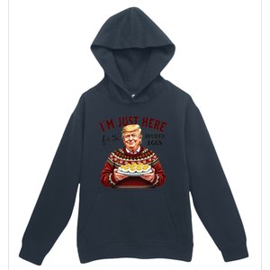 Funny Trump Thanksgiving IM Just Here For The Deviled Eggs Urban Pullover Hoodie