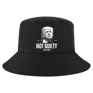 Free Trump. Trump Not Guilty, Pro Trump Supporter Cool Comfort Performance Bucket Hat