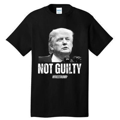 Free Trump. Trump Not Guilty, Pro Trump Supporter Tall T-Shirt