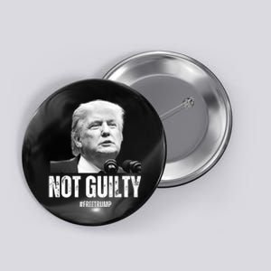 Free Trump. Trump Not Guilty, Pro Trump Supporter Button