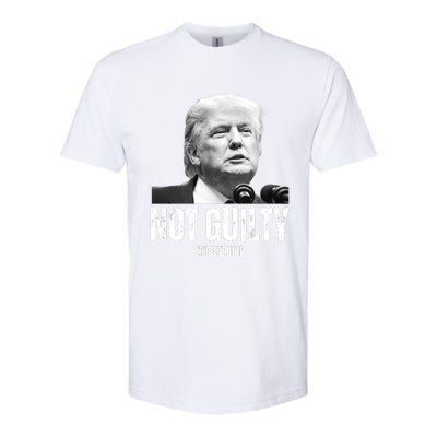 Free Trump. Trump Not Guilty, Pro Trump Supporter Softstyle® CVC T-Shirt