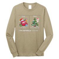 First Teach Then Christmas IM Earning A Break Teacher Xmas Long Sleeve Shirt