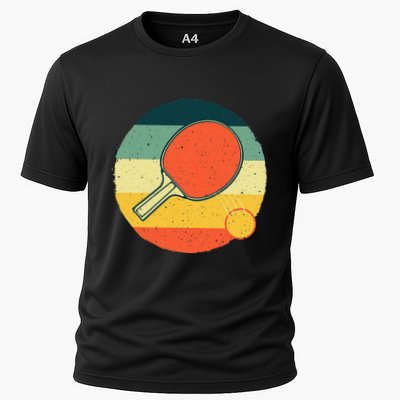 Funny Table Tennis Design For Men Women Ping Pong Players Performance Shirt