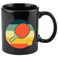 Funny Table Tennis Design For Men Women Ping Pong Players 11oz C Handle Ceramic Mug