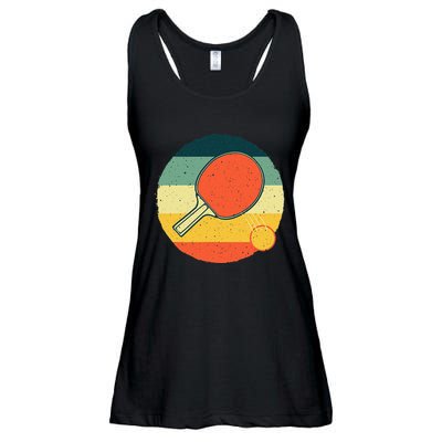 Funny Table Tennis Design For Men Women Ping Pong Players Ladies Essential Flowy Tank