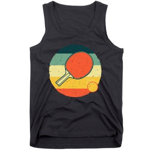 Funny Table Tennis Design For Men Women Ping Pong Players Tank Top